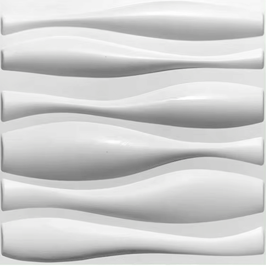 3D PVC Wall Panel - Stream Design