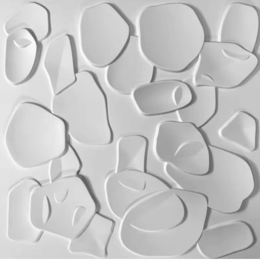 3D PVC Wall Panel - Pebbles Design