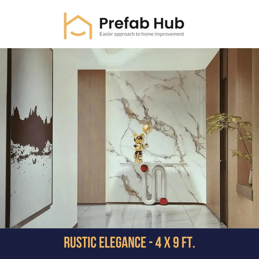 PVC Marble Sheet Panels - Rustic Elegance