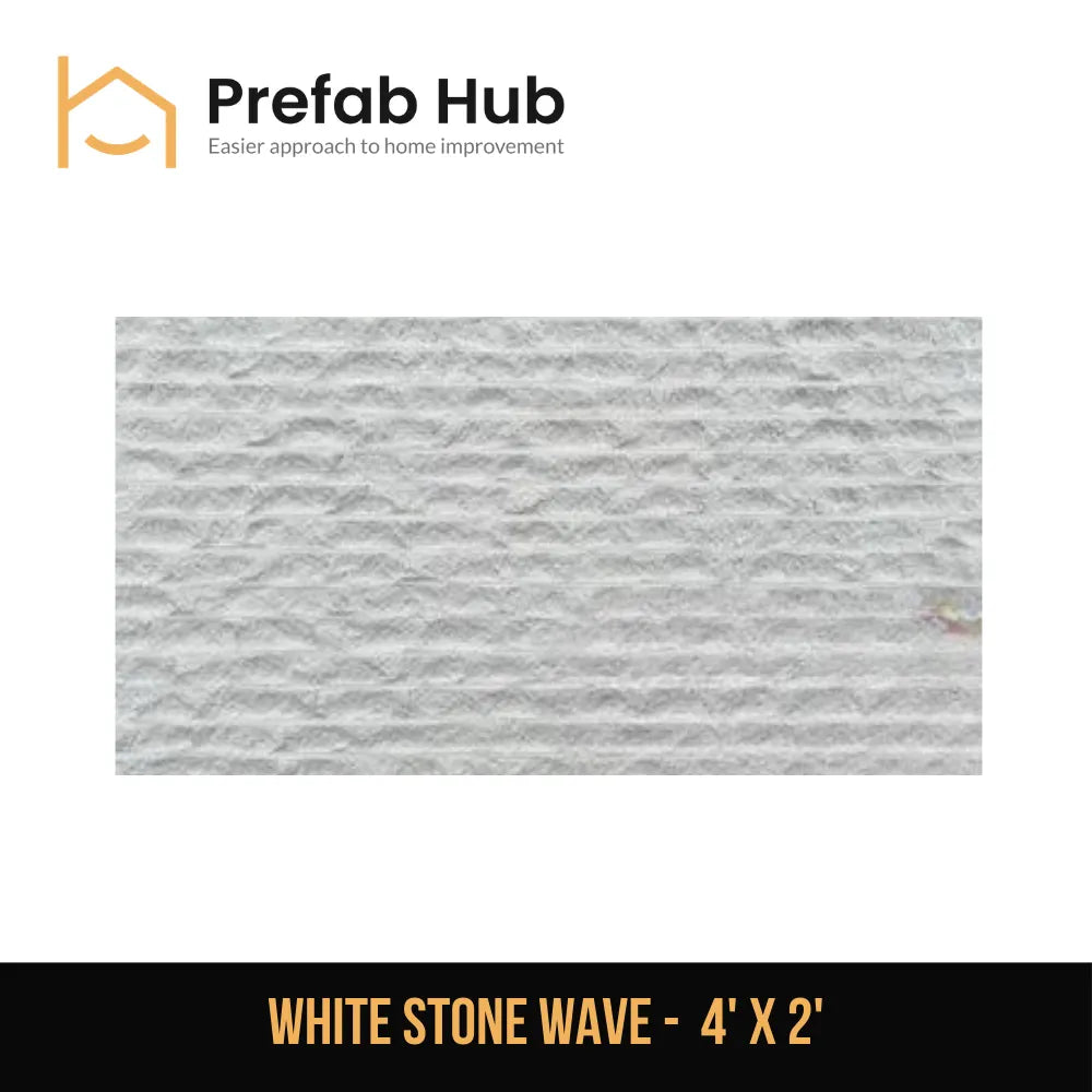 Stone Wave – Flex Stone Panels - 4 ft × 2 ft