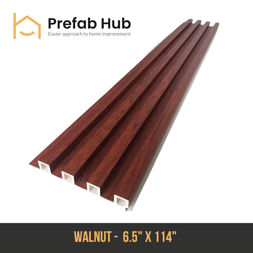 WPC Slat Wall Panel - Walnut