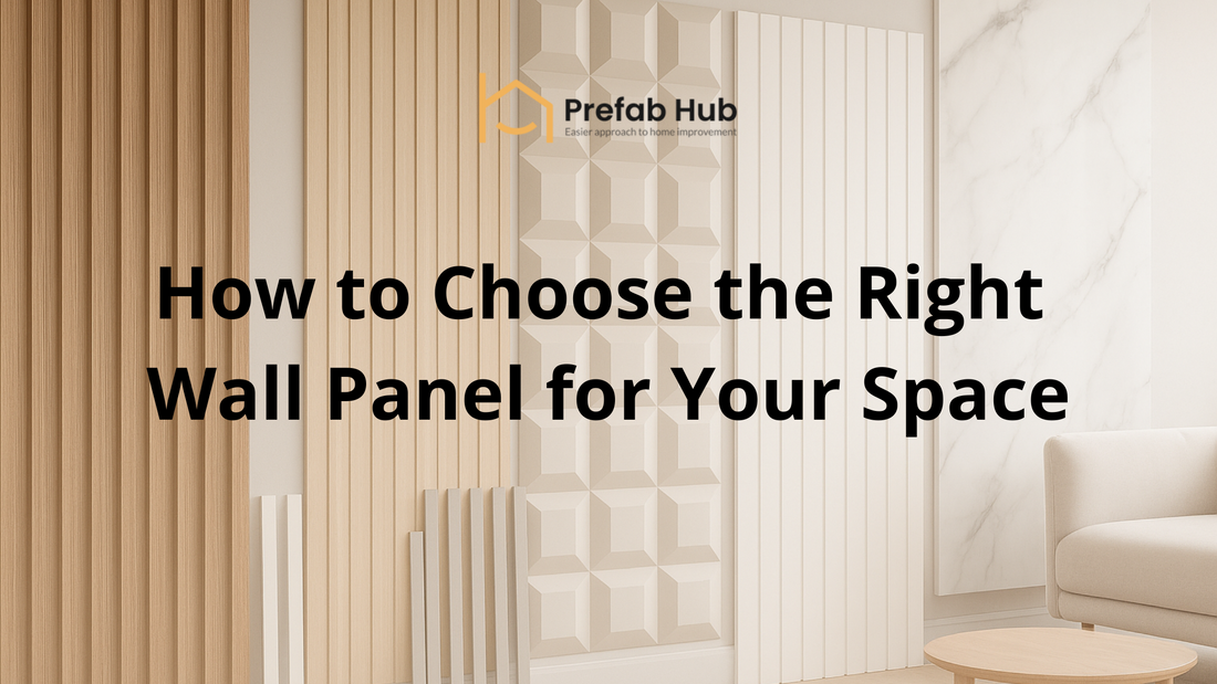How to Choose the Right Wall Panel for Your Space
