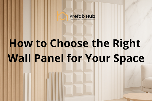 How to Choose the Right Wall Panel for Your Space