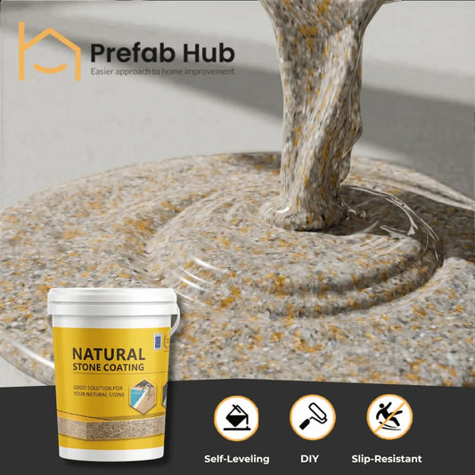 Natural Stone Coating No. 1 | Gold Granite Style Decorative Finish