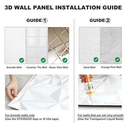 3D PVC Wall Panel - Spiral Design