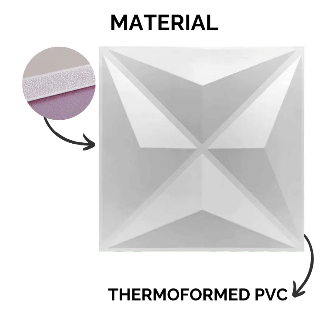 3D PVC Wall Panel - Bloom Design