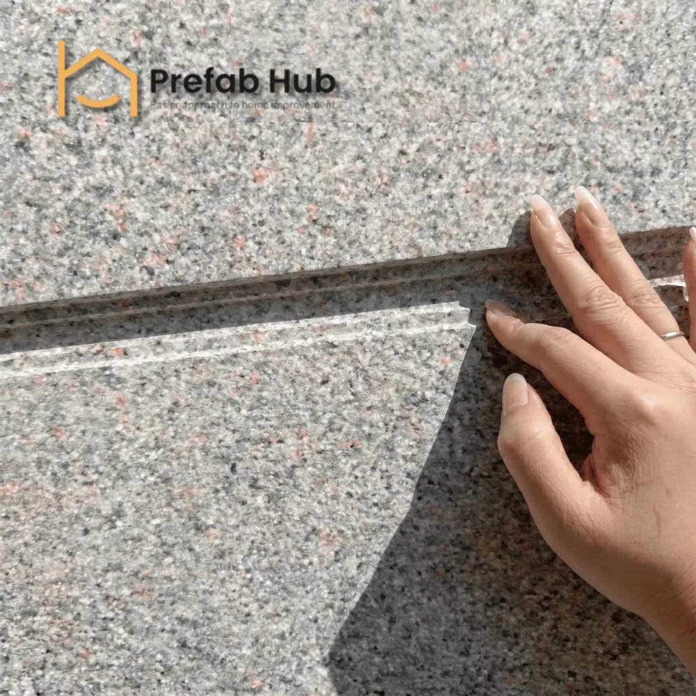 Natural Stone Coating No. 18 | Rose Gray Granite Style Decorative Finish