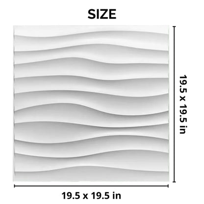 3D PVC Wall Panel - Sand Design