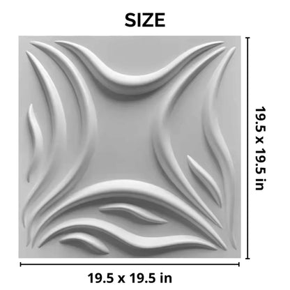 3D PVC Wall Panel - Star Design