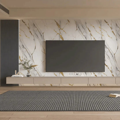 PVC Marble Sheet Panels - Golden Veins
