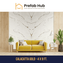 PVC Marble Sheet Panels - Calacatta Gold