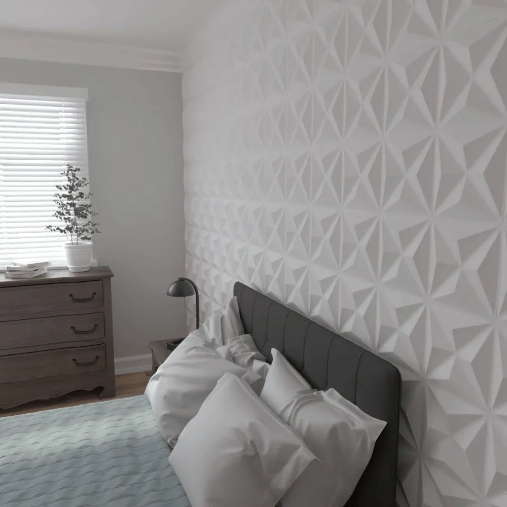 Pvc Bloom 3D PVC Wall Panel - Bloom Design – Prefab Hub