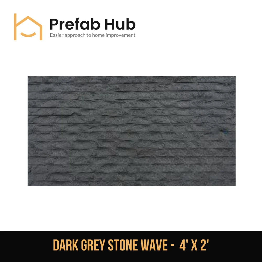 Stone Wave – Flex Stone Panels - 4 ft × 2 ft