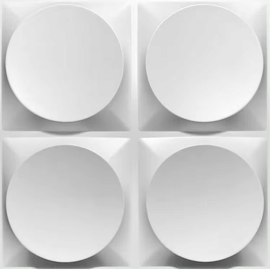 3D PVC Wall Panel - Circle Design