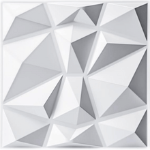 3D PVC Wall Panel - Diamond Design