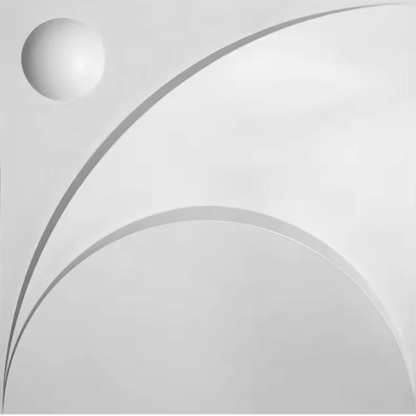 3D PVC Wall Panel - Blades Design