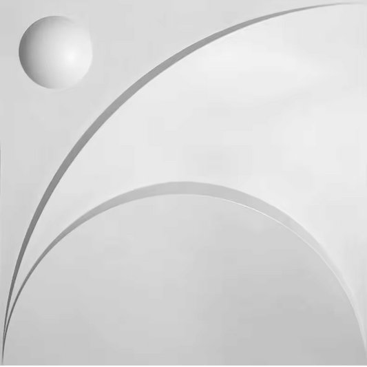 3D PVC Wall Panel - Blades Design