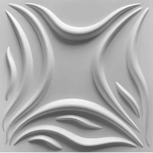 3D PVC Wall Panel - Star Design