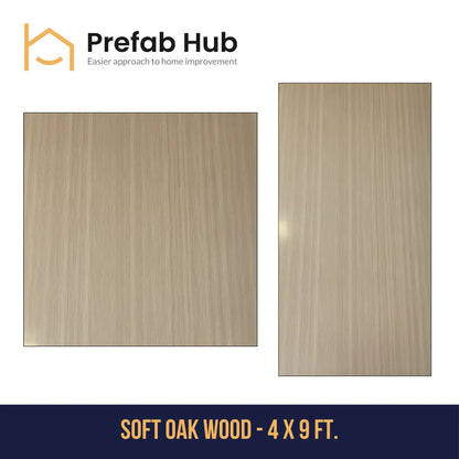 PVC Wood Sheet Panels – Soft Oak Wood