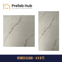 PVC Marble Sheet Panels - Veined Cloud