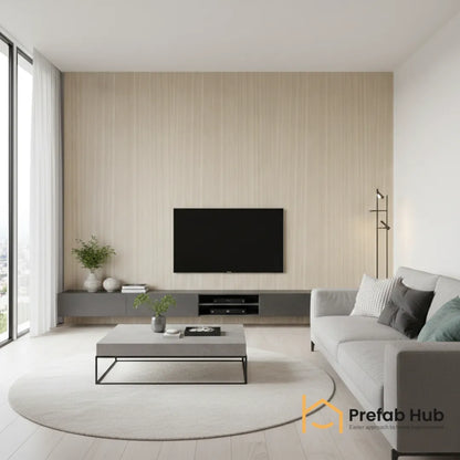 PVC Wood Sheet Panels – Soft Oak Wood