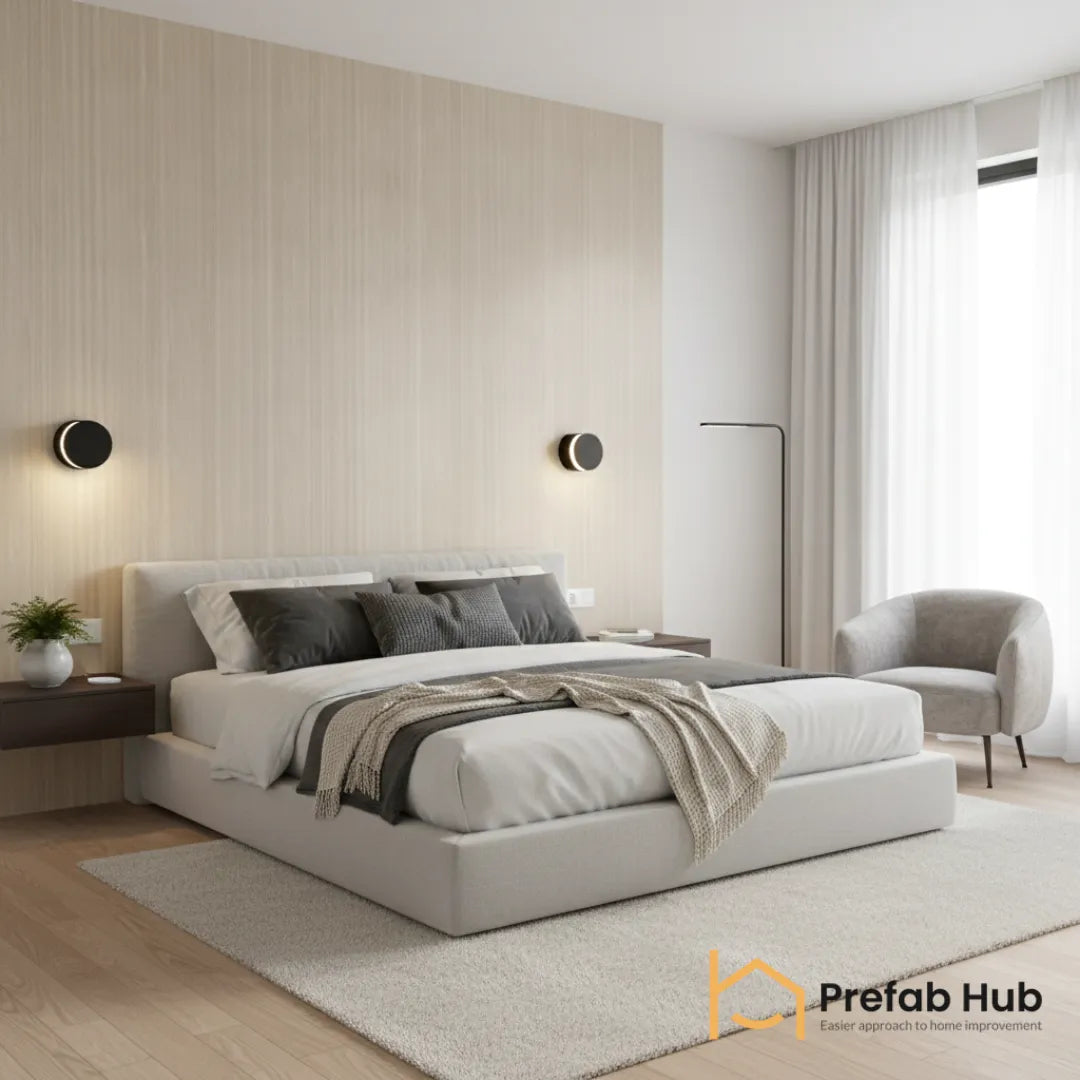 PVC Wood Sheet Panels – Soft Oak Wood