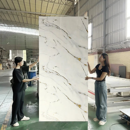PVC Marble Sheet Panels - Calacatta Gold